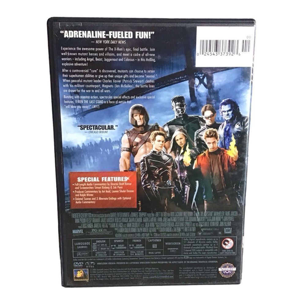 X-Men The Last Stand DVD - 5/$20 - Picture 2 of 3